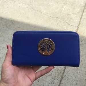 Brand new royal blue clutch